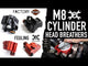 Feuling Oil Pump Corp. Cylinder Head Breather - 3250 For Harley Motorcycles 2017-2024
