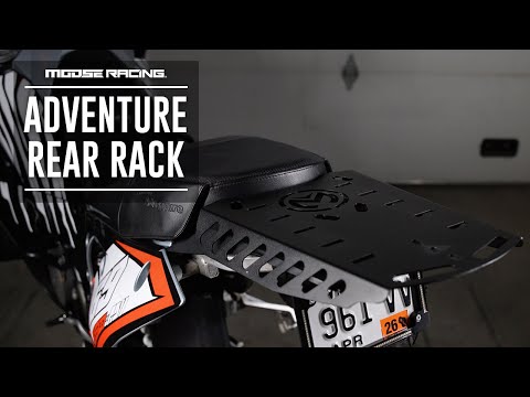 MOOSE OFFROAD 1510-1191 PFD1318PF Universal Bike Rack Mounting Plate Adventure Bike Rack Mounting Plate - 8"x14" - Universal