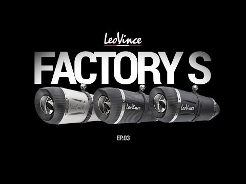LEOVINCE 1811-4029 14336SBU Factory S Slip-On Muffler Factory S Muffler