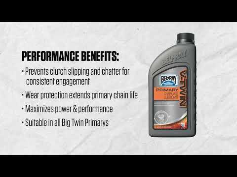 BEL-RAY 3604-0003 96920-BT1 Primary V-Twin Chaincase Lubricant Primary Chain Case Lube - 1L
