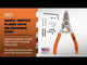 LANG TOOLS 3801-0205 1450 Two-Piece Retaining Ring Pliers Set Pliers - Retaining Ring
