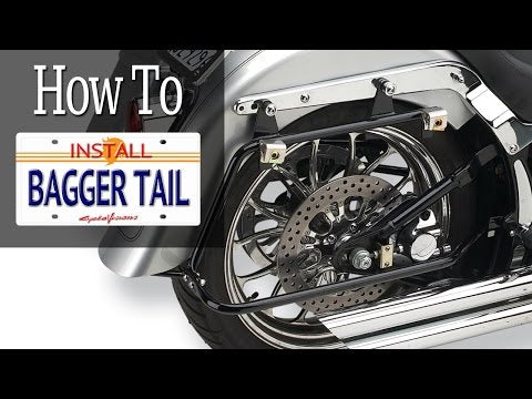 Cycle Visions Saddlebag Support - CV-7200A For Harley Softail 1986-2007