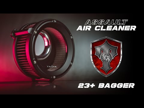 TRASK 1010-2048 TM-1020R Assault Charge High-Flow Air Cleaner - Raw