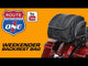 NELSON RIGG 3502-0317 NR-215 Route 1 Weekender Backrest Rack Bag Weekender Backrest Rack Bag