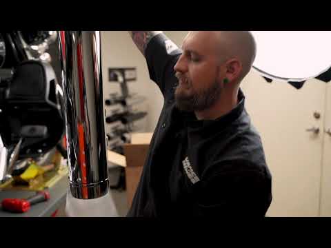 Vance & Hines Torquer 450 Slip-On Mufflers Chrome - 16673 For Harley Touring 1995-2016
