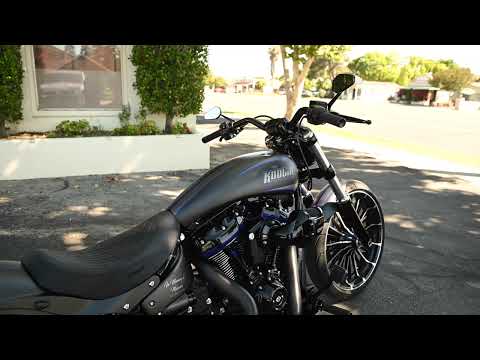 KODLIN USA 0806-0116 K59660 Solo Seat for M8 Breakout/Fatboy - Black - FL/FX '18-'24