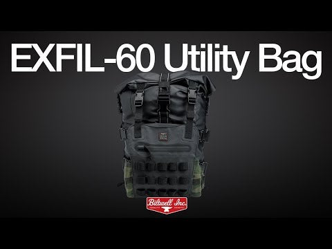 BILTWELL 3516-0402 3016-01 EXFIL-60 Bag EXFIL-60 Dry Bag - Gen 2 - Black