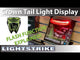 Ciro Crown Taillight With Lightstrike™ Technology Smoke Lens Black - 40154 For Harley Touring 2014-2023