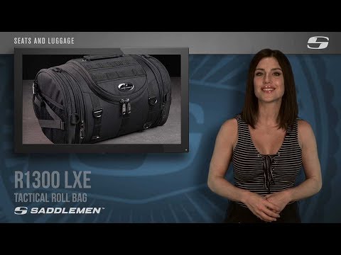 SADDLEMEN 3515-0075 EX000045 Deluxe Roll Bag - R1300LXE