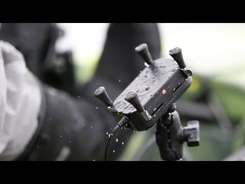 RAM MOUNTS 0636-0189 RAM-B-400-A-UN14W-V7 Quick-Grip™ Waterproof Wireless Charging Mount Device Holder - Quick-Grip™ - Charging - Wireless - Waterproof - Tough Claw™