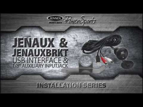 JENSEN 4401-0137 JPORTG USB Interface and 1/8" Auxiliary Input Jack Auxiliary Port