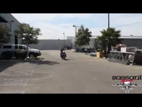 Bassani Xhaust Radius Sweeper 2-Into-2 Exhaust System - 1S22FB For Harley Softail 2018-2025
