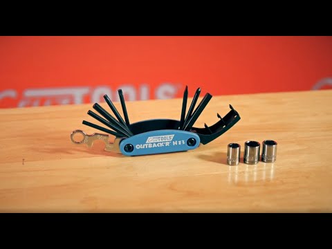 CRUZTOOLS MTM-2 OH13 Outback'R H13 Folding HD Multi Tool for Harley Davidson Motorcycles Multi Tool - Compact - Folding