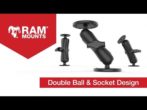 RAM MOUNTS 0603-0472 RAM-B-238 Mount Adapter Ball w/ Diamond Adapter