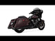 Vance & Hines Torquer 450 Slip-On Mufflers Black - 46674 For Harley Touring 2017-2026