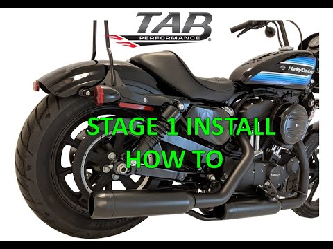 Tab Performance Sportster XL Tip Compatible Exhaust Pipes Chrome For Harley Sportster 2014-2022