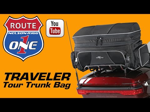 NELSON RIGG 3516-0269 NR-300 Route 1 Traveler Tour Trunk Rack Bag Route 1 Traveler Tour Trunk Bag