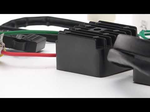 RICK'S MOTORSPORT ELECTRIC 2112-1804 14-205H Lithium-Ion Compatible Rectifier Regulator Hot Shot Regulator/Rectifier - Lithium-ion Battery Compatible - GSX-R 1000