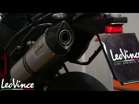 Leovince LV One Evo Black Edition Muffler - 14383EBU BMW F800GS / F800GS Adventure 2017-2018