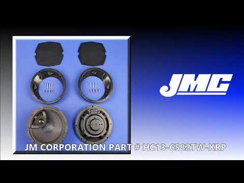 J & M 4405-0823 HR13-6582TW-XRP ROKKER® XRP 6.58° Fairing Speaker Kit with Hi-Output PEI Tweeter Speaker Kit - Fairing - '98-'13 FLTR