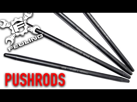FEULING OIL PUMP CORP. 0928-0105 4096 Quick Install Pushrods - Twin Cam