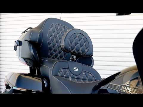 Saddlemen Roadsofa™ Seat - 808-07B-182SB4 For Harley Touring 2008-2025