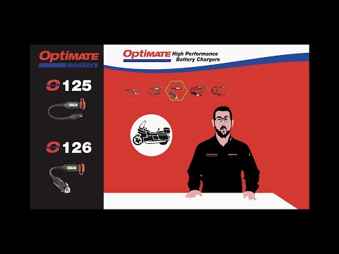 TECMATE 3807-0394 O-126 OptiMate™ Monitor O-126 auto plug to sae