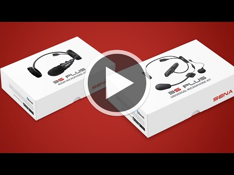 SENA 4402-0883 3SPLUS-B-10 3S Plus Bluetooth® Headset 3S Headset - Boom Mic