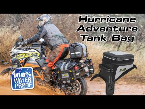 NELSON RIGG 3502-0337 SE-3060 Hurricane Adventure Tank Bag Hurricane Waterproof Tank Bag - Dual Sport/Enduro