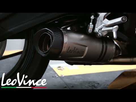 Leovince LV One Evo Muffler - 14385EU Triumph Trident 660 / Tiger Sport 660 2021-2024