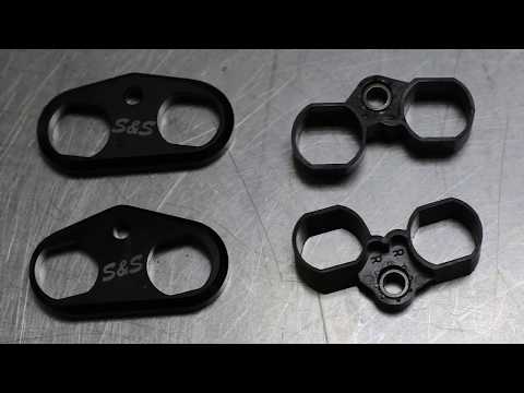 S&S CYCLE  0929-0075 330-0655 Push Rod Guides GUIDE LIFTER M8