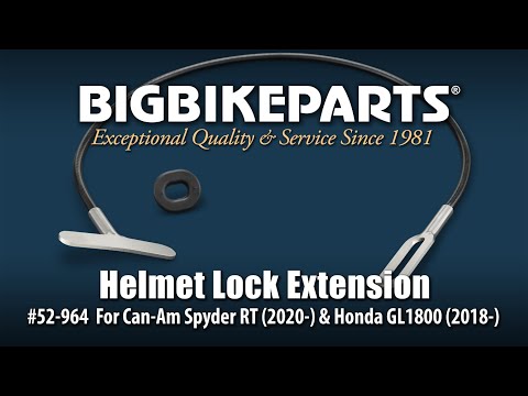 SHOW CHROME 0136-0050 52-964 Helmet Lock Extension
