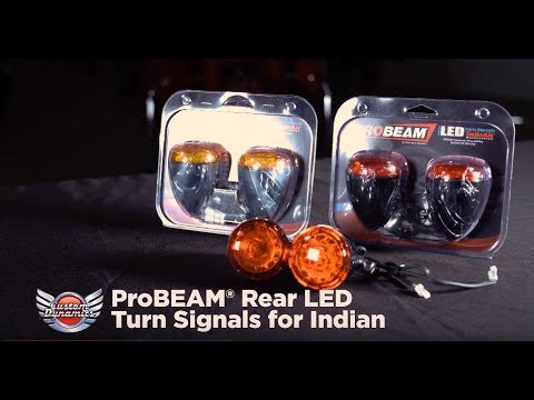 Custom Dynamics ProBEAM® Turn Signal Kit - PB-IND-RTS-R-C For Indian 2014-2025