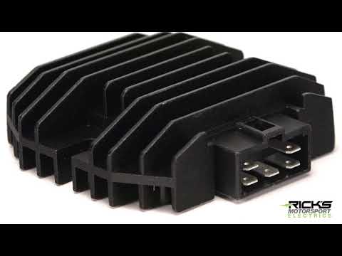 Rick's Motorsport Electric Rectifier And Regulator - 14-421 Yamaha V-Star 650 2001-2011