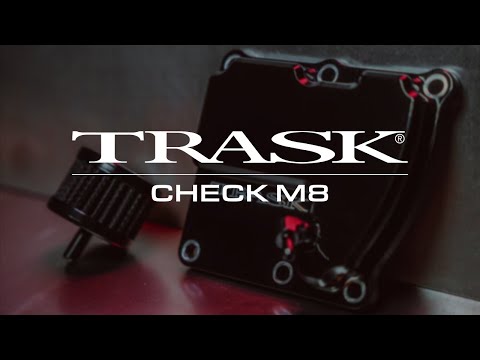 Trask CheckM8™ Vented Transmission Top Cover Vented Black - TM-2041BK For Harley Motorcycles 2017-2026