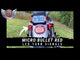 CUSTOM DYNAMICS 2040-2714 CD-MICRO-R-C Micro Bullet LED Turn Signals Micro Turn Signals - Red -Chrome