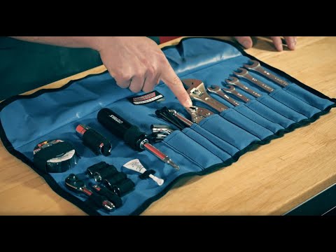 CRUZTOOLS 3812-0019 RTH3 RoadTech™ H3 Tool Kit for Harley Davidson Motorcycles Tool Kit - Roll-Up - Combination - Harley Davidson