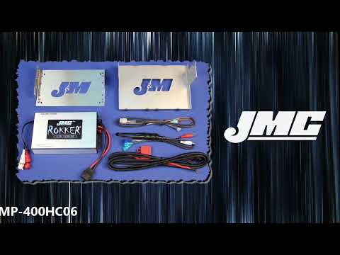 J & M 4405-0686 JAMP-400HC06 ROKKER® XXR 400W 2-Channel Amplifier Kit 400 W 2-Channel Amp Kit - '06-'13 Street Glide/Ultra