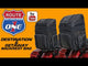 NELSON RIGG 3515-0193 NR-230 Route 1 Destination/Getaway Backrest Bag Destination Backrest Rack Bag - Black