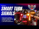 Custom Dynamics Smart LED Bullet Turn Signal Inserts Amber Red - CD-STS-AR-57 For Harley Touring 2014-2025
