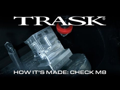 Trask CheckM8™ Vented Transmission Top Cover Vented Black - TM-2041BK For Harley Motorcycles 2017-2026