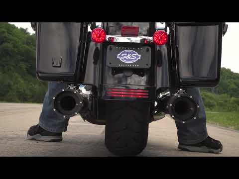 S&s Cycle El Dorado 2-Into-2 Exhaust System - 550-0699C For Harley Touring 2017-2022