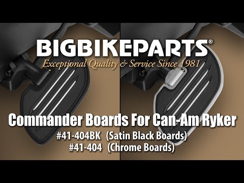 Show Chrome Floorboard Kit - 41-404 Can-Am Ryker 2019-2023