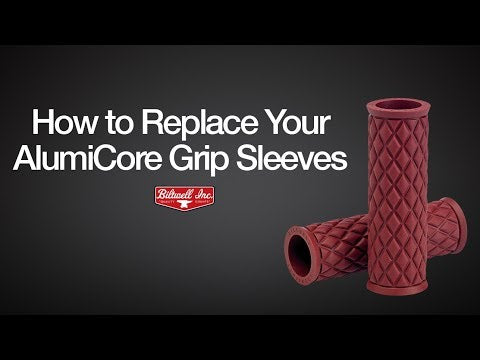 BILTWELL 0630-3188 6608-201-01 Alumicore Grips Grips - Alumicore - TBW - Black
