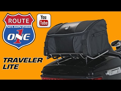 Nelson Rigg Traveler Lite Tail Bag Black - NR-250
