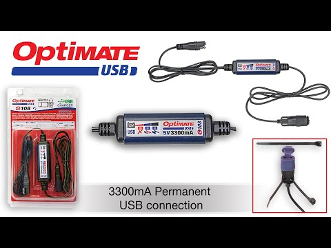 TECMATE 3807-0477 O-108KIT SAE to USB Power Cable o-108 - with battery lead
