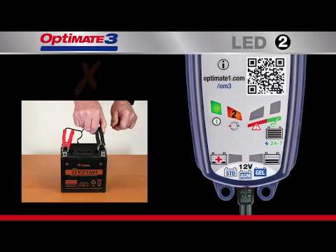 TECMATE 3807-0261 TM431 Optimate 3 Battery Charger / Maintainer