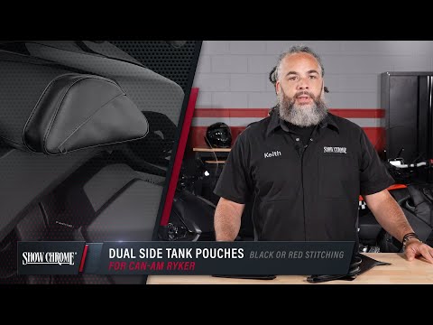 Show Chrome Tank Bag - H40-401BK Can-Am Ryker 2019-2023