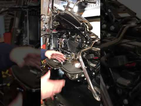 Ultracool Side Mount Oil Cooler Kit Frame Mount Oil Cooler Kit Gloss Black M8 Touring Trike - SMT8-1G For Harley Touring 2017-2023