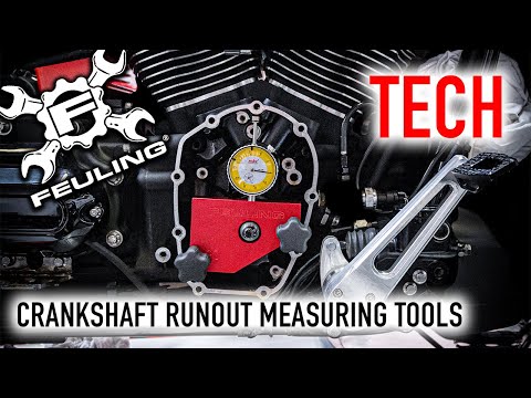 Feuling Oil Pump Corp. Crankshaft Runout Measuring Tool - 9014 For Harley Motorcycles 2017-2023
